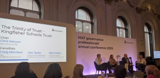 Kingfisher features at national governance conference